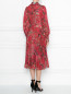 Платье с цветочным узором Elisabetta Franchi  –  МодельВерхНиз1