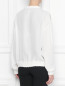 Блуза из шелка свободного кроя на пуговицах Strenesse  –  МодельВерхНиз1