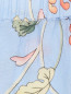 Блуза из вискозы и шелка с цветочным узором PennyBlack  –  Деталь
