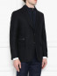 Пиджак однобортный из шерсти и шелка с подкладом Pal Zileri  –  МодельВерхНиз