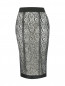 Прозрачная юбка из сетки с вышивкой La Perla  –  Общий вид