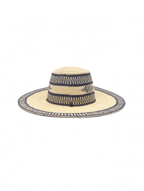 Шляпа соломенная - Обтравка2