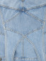 Джинсовая юбка из хлопка Moschino  –  Деталь2