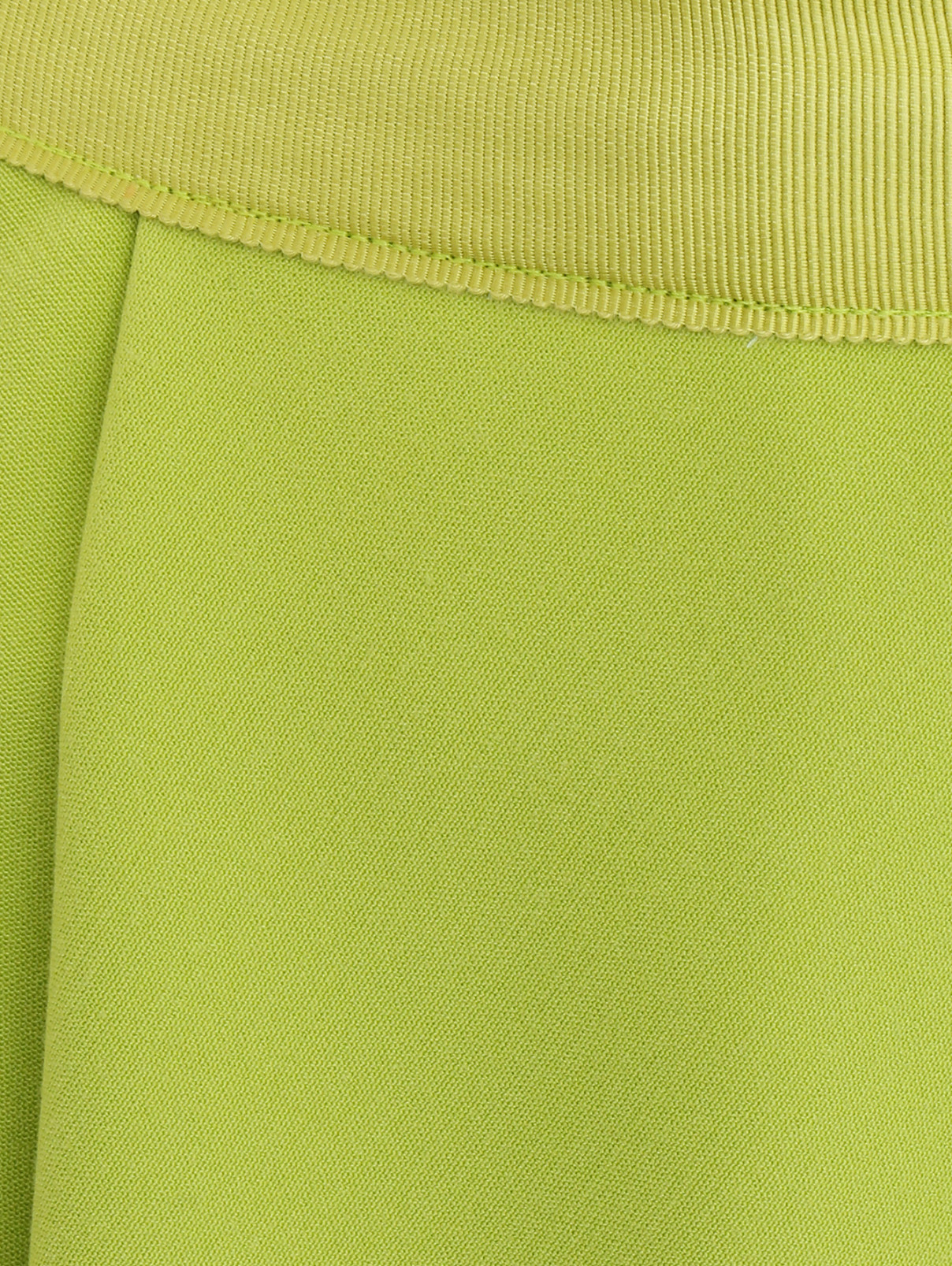 Юбка-мини с боковыми карманами Alberta Ferretti  –  Деталь1  – Цвет:  Зеленый
