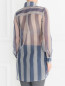 Полупрозрачная блуза из шелка La Perla  –  Модель Верх-Низ1