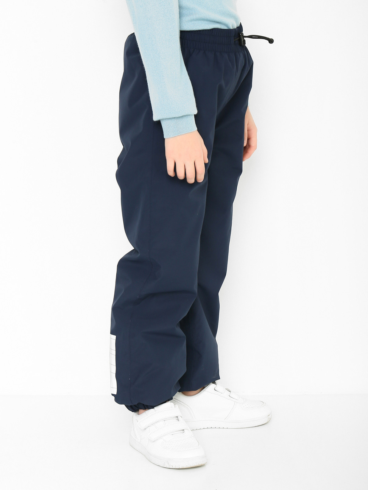 Утепленные брюки на резинке Molo  –  МодельВерхНиз  – Цвет:  Синий