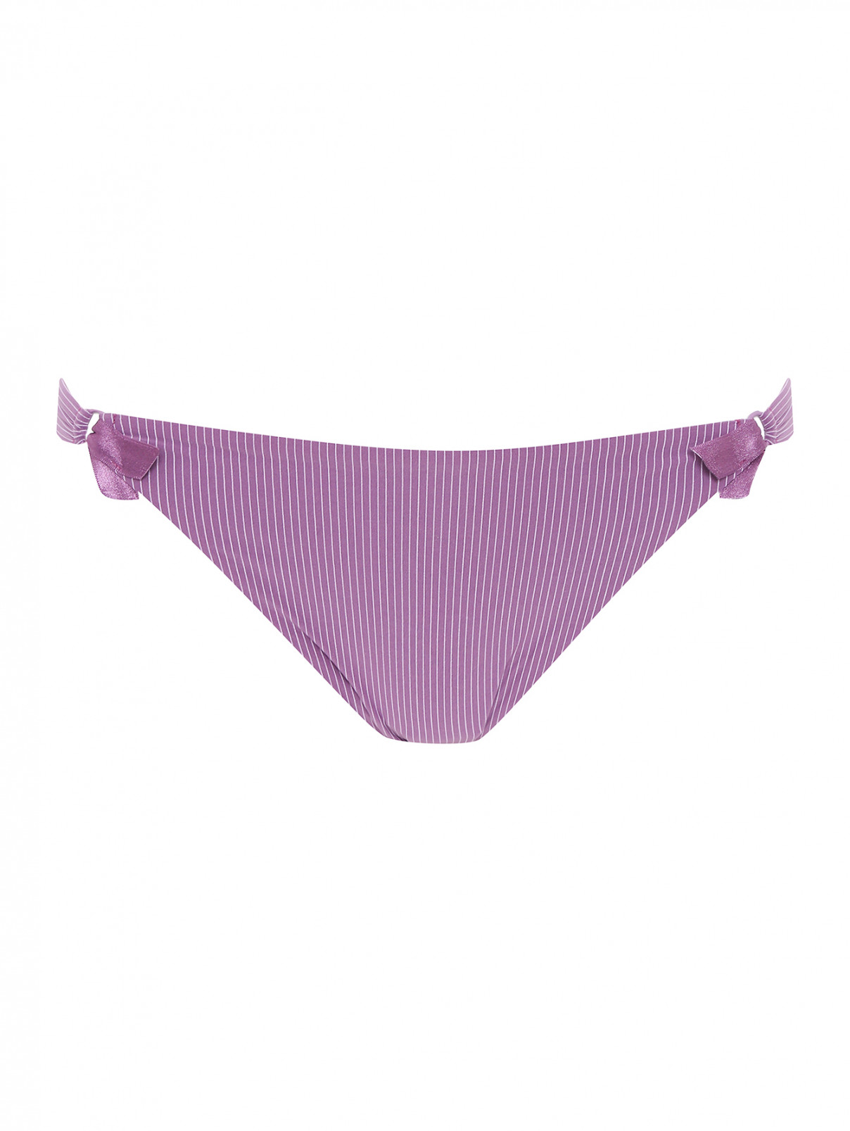 Трусы с узором "полоска" La Perla  –  Общий вид  – Цвет:  Фиолетовый