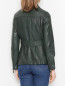 Куртка приталенная на молнии с накладными карманами Max&Co  –  МодельВерхНиз1