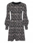 Трикотажное платье с узором Max&Co  –  Общий вид