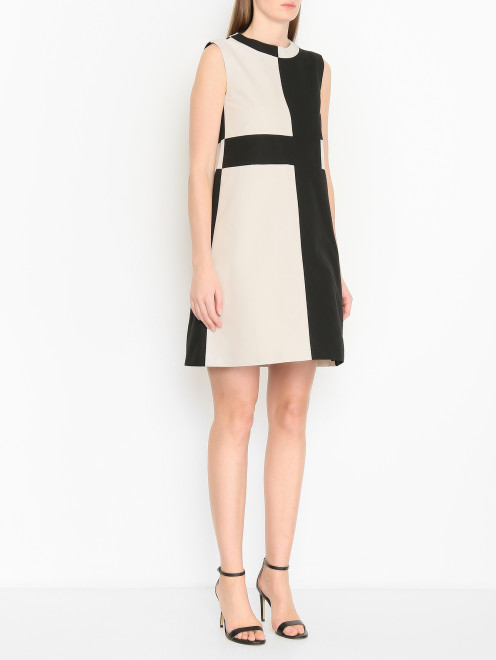Платье из хлопка в стиле 60-ых Max Mara - МодельВерхНиз