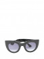 Cолнцезащитные очки в оправе из пластика с узором полоска Thierry Lasry  –  Общий вид