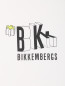 Футболка из хлопка декорированная принтом Bikkembergs  –  Деталь