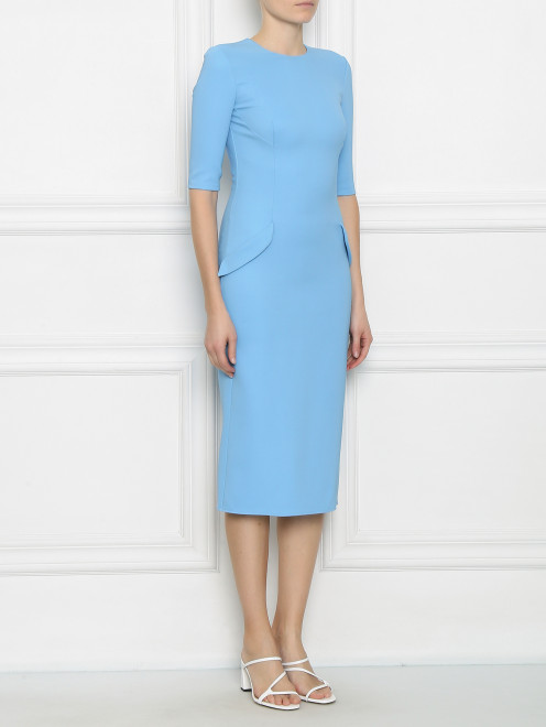 Платье-футляр с короткими рукавами Ermanno Scervino - МодельВерхНиз