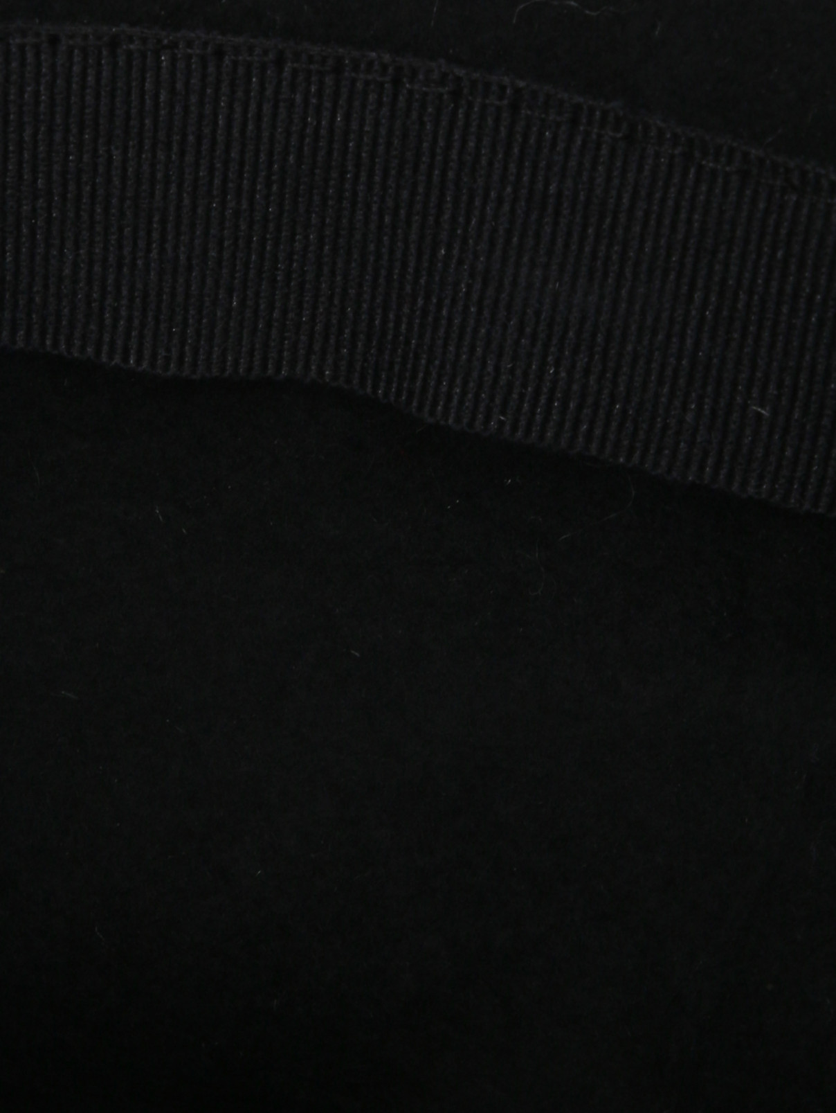 Шляпа фетровая с декором ro.ro  –  Деталь1  – Цвет:  Черный