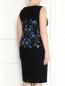 Платье-футляр с вышивкой Marina Rinaldi  –  Модель Верх-Низ1