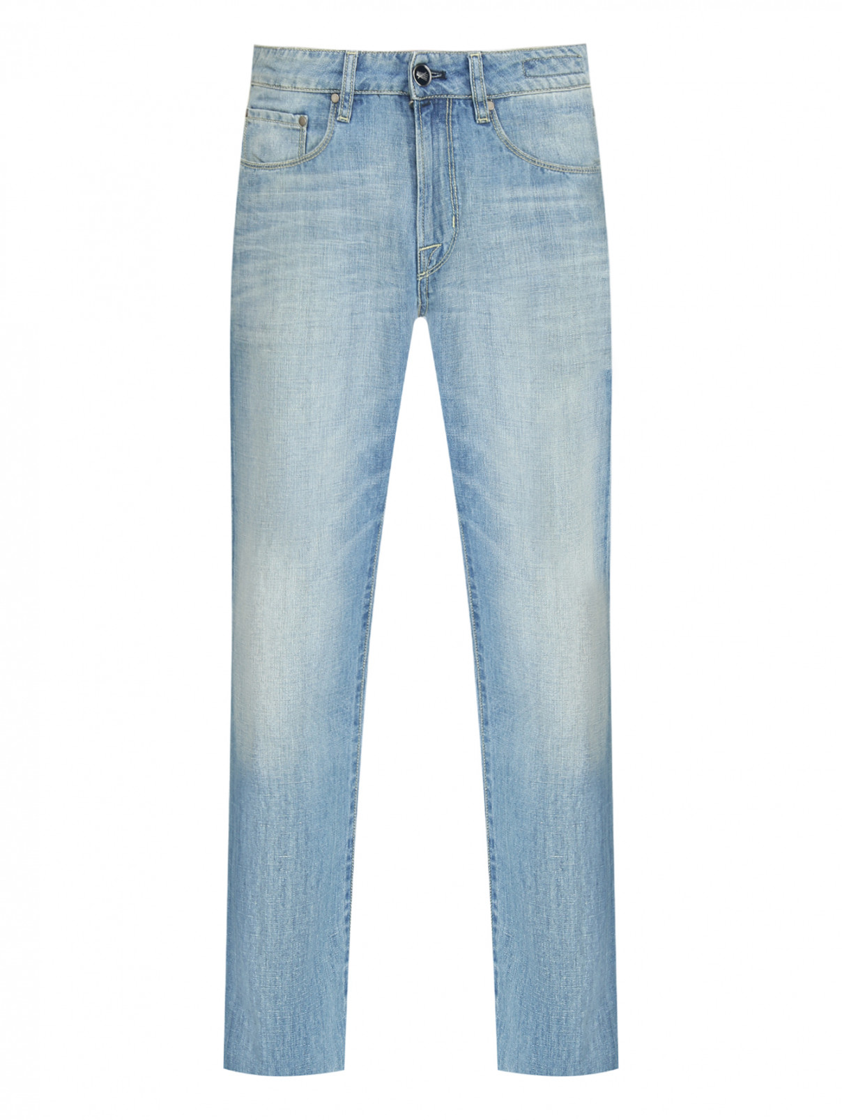 Прямые джинсы из хлопка и льна PT  –  Общий вид
