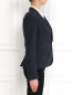 Однобортный пиджак из шелка Burberry  –  Модель Верх-Низ2