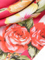 Платок из шелка с цветочным узором Moschino  –  Деталь1