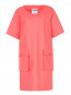 Хлопковое платье с накладными карманами Moschino  –  Общий вид