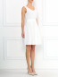 Платье из хлопка с поясом Moschino  –  Модель Общий вид
