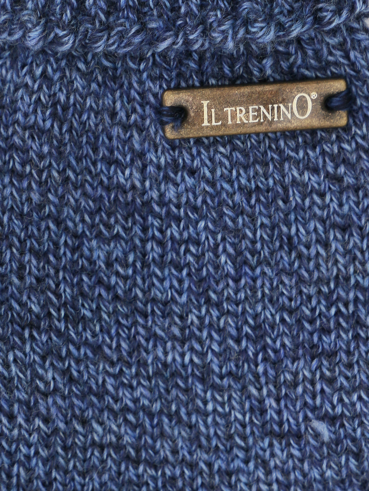 Перчатки из шерсти IL Trenino  –  Деталь1  – Цвет:  Синий