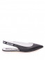 Туфли из гладкой кожи с логотипом Moschino  –  Обтравка1