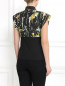 Блуза из хлопка с узором Jean Paul Gaultier  –  Модель Верх-Низ1