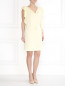 Трикотажное платье с декоративными оборками Valentino  –  Модель Общий вид