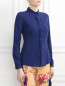 Блуза из шелка Emporio Armani  –  Модель Верх-Низ