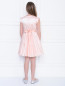 Платье-мини с юбкой плиссэ Aletta Couture  –  МодельВерхНиз1