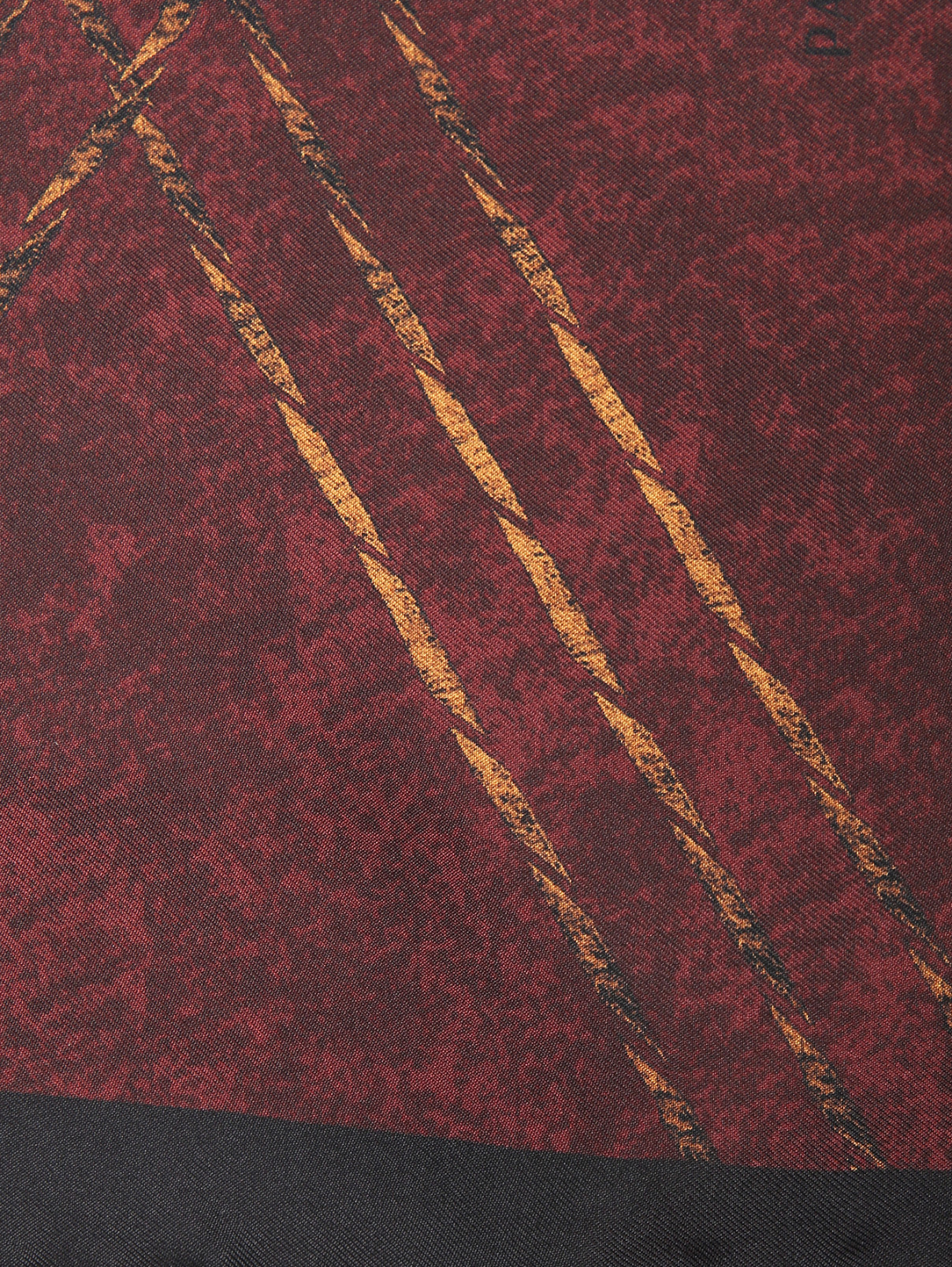 Платок из шелка с узором Pal Zileri  –  Деталь  – Цвет:  Мультиколор