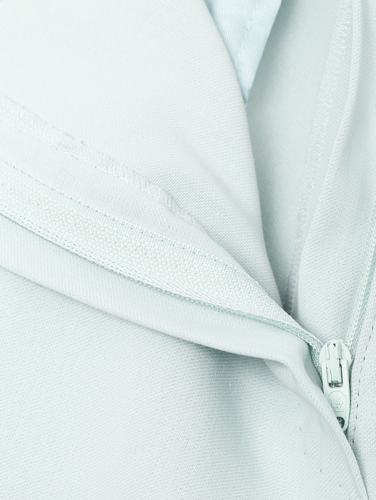 Широкие брюки с карманами Marina Rinaldi  –  Деталь  – Цвет:  Синий