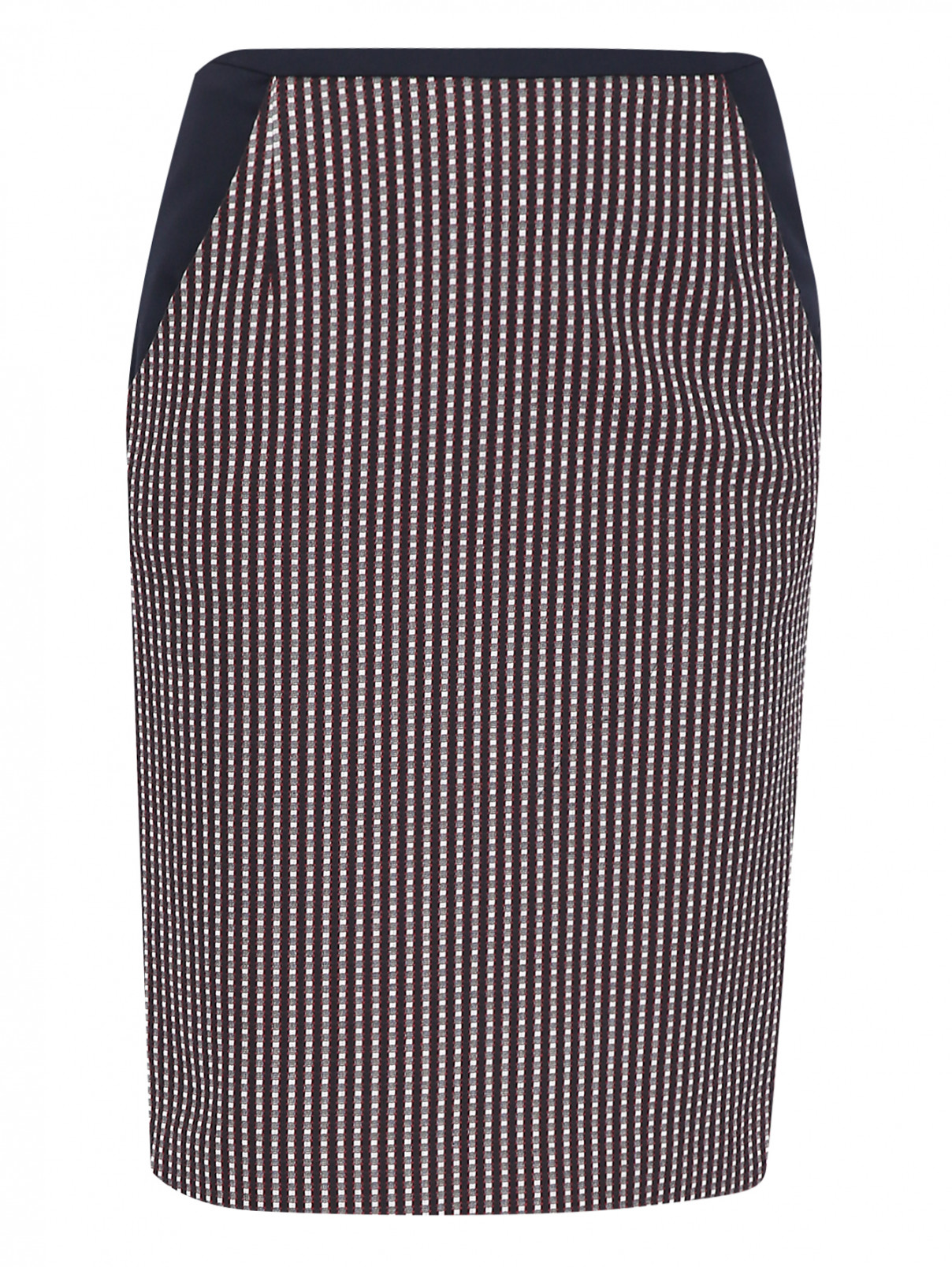 Трикотажная юбка с узором Joop  –  Общий вид  – Цвет:  Узор