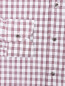 Рубашка из хлопка с узором клетка Isaia  –  Деталь1