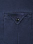 Пиджак однобортный из хлопка и льна Brooks Brothers  –  Деталь2