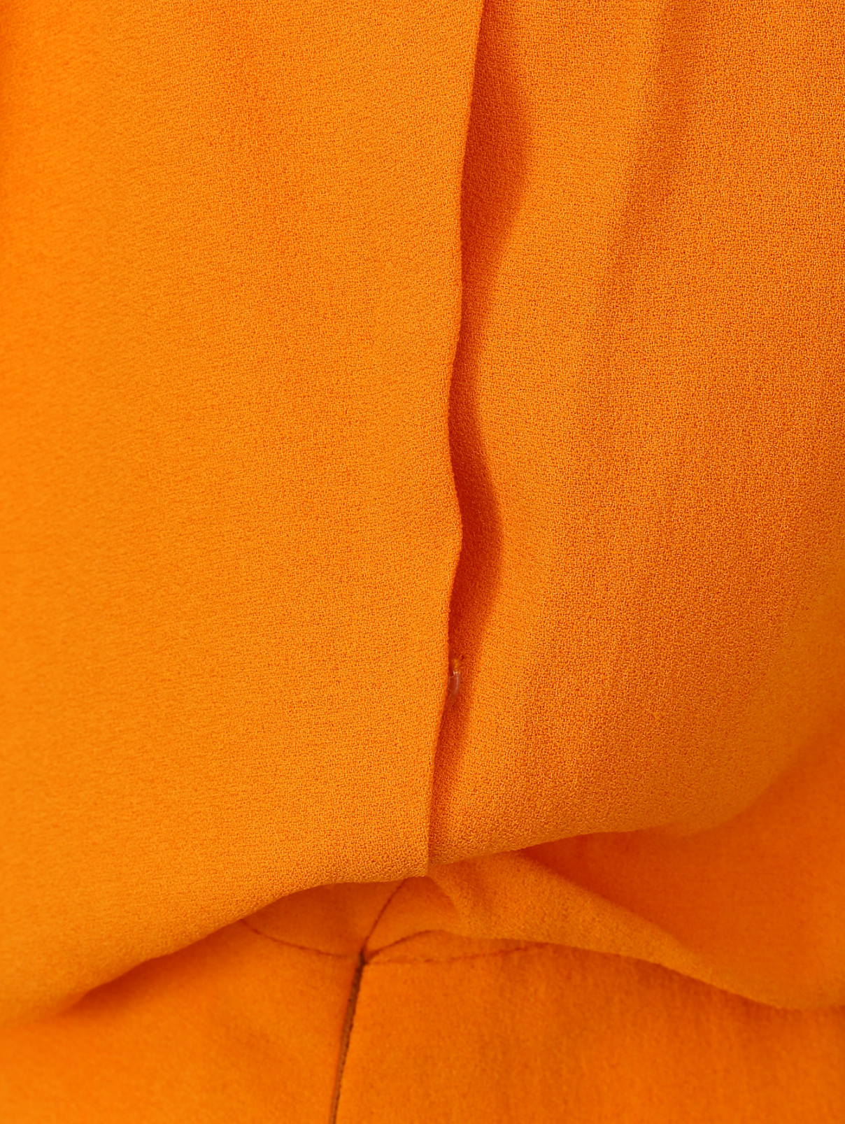Платье-мини с драпировкой Etro  –  Деталь1  – Цвет:  Оранжевый