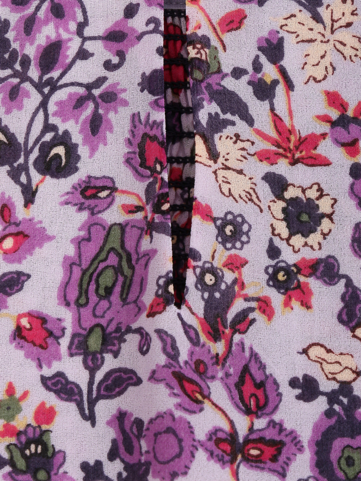 Платье-макси с цветочным узором Juicy Couture  –  Деталь1  – Цвет:  Узор