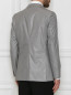 Пиджак однобортный с накладными карманами Belvest  –  МодельВерхНиз1