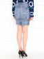 Джинсовая юбка-мини Moschino Couture  –  Модель Верх-Низ1