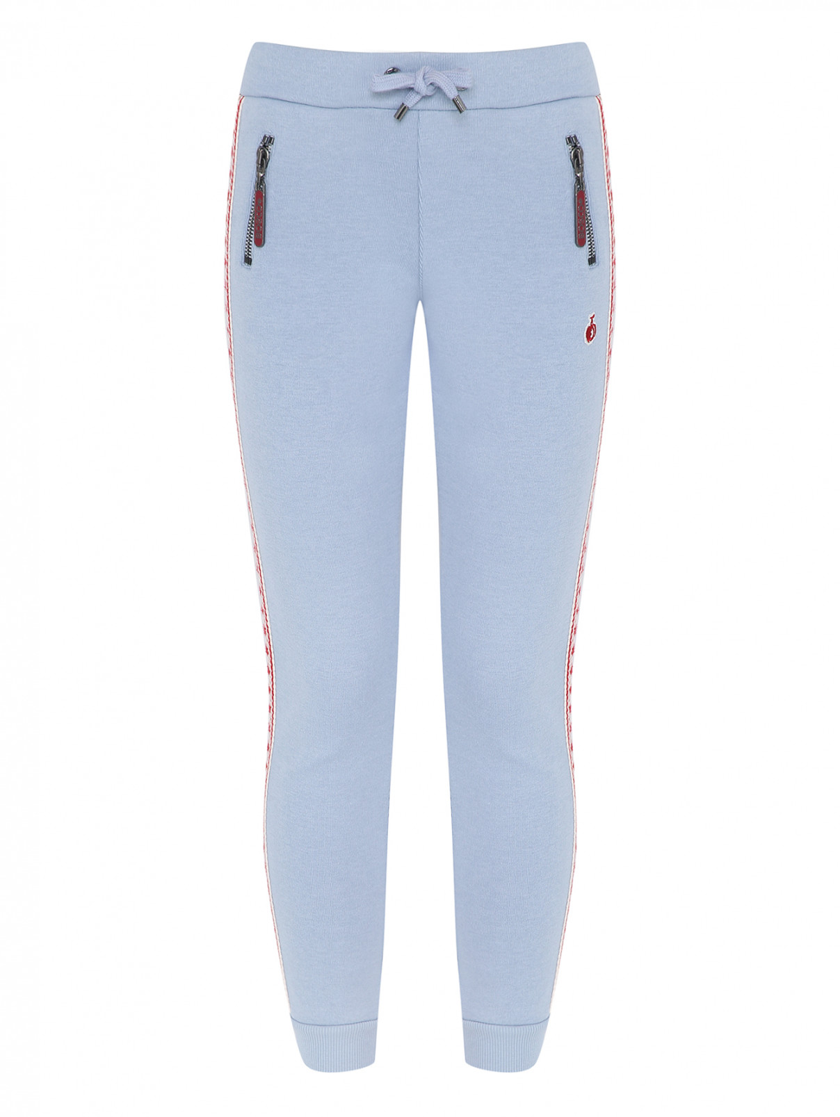 Спортивные брюки с лампасами BOSCO  –  Общий вид  – Цвет:  Синий