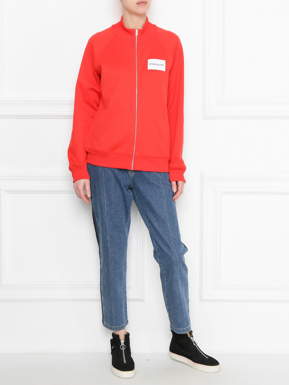 Calvin klein outlet jeans red