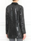 Жакет из шелка свободного кроя декорированный пайетками Moschino Couture  –  Модель Верх-Низ1