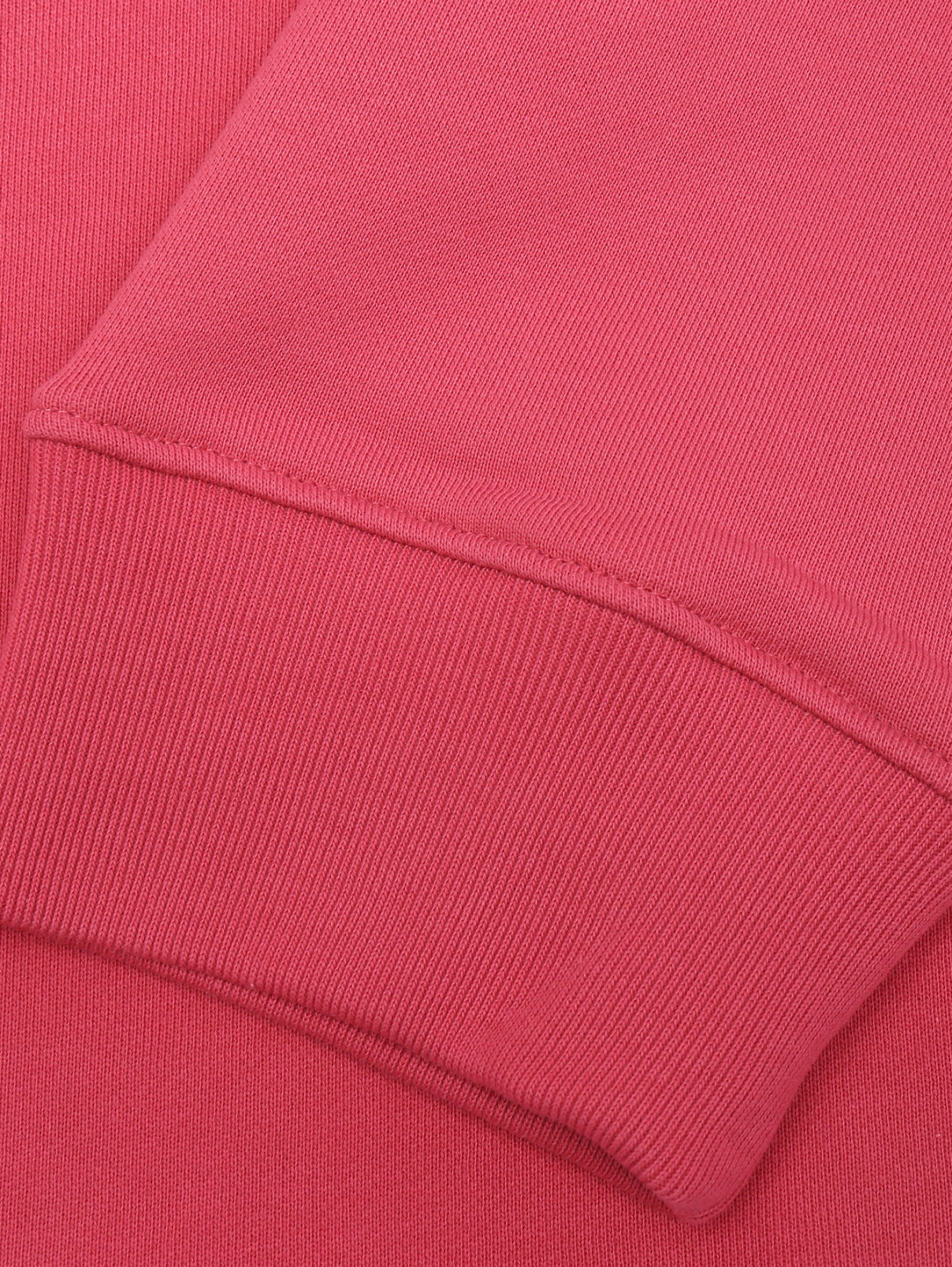 Толстовка с принтом и капюшоном Moschino  –  Деталь1  – Цвет:  Розовый
