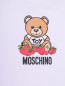 Хлопковый костюм с шортами Moschino  –  Деталь