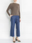 Укороченные джинсы прямого кроя Marc Jacobs  –  Модель Общий вид