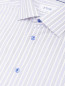Рубашка из хлопка с узором "полоска" Eton  –  Деталь