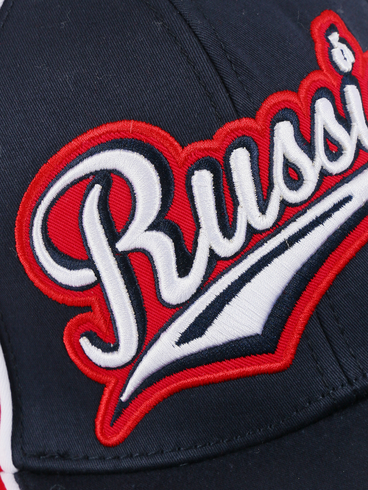 Бейсболка из хлопка с принтом BOSCO  –  Деталь  – Цвет:  Красный