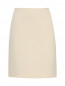 Шерстяная юбка-мини Moschino Couture  –  Общий вид
