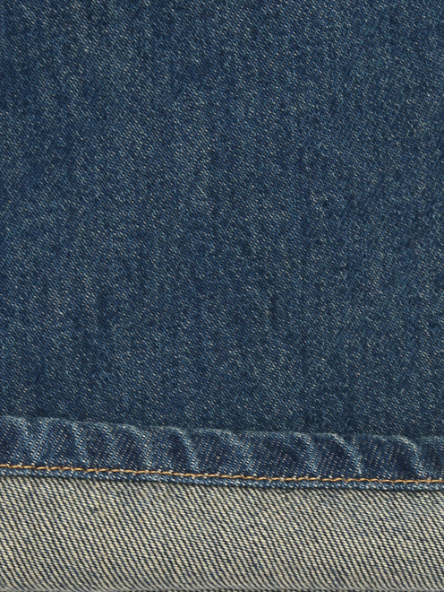 Широкие джинсы на завязках - Деталь2