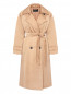 Двубортное утепленное пальто Marina Rinaldi  –  Общий вид